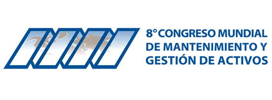 Logo 8 congreso mundial de mantenimiento y gestión de activos
